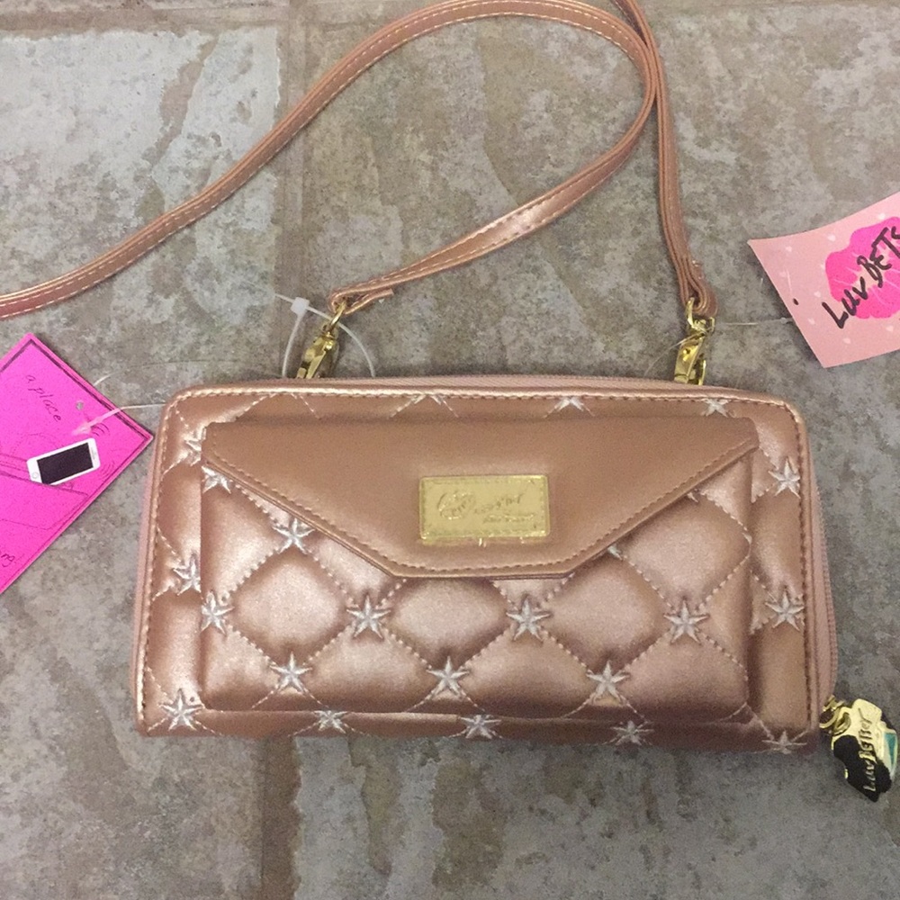 NWT Betsey Johnson crossbody purse